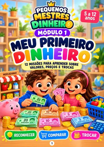 Capa do Módulo 1 — Meu Primeiro Dinheiro